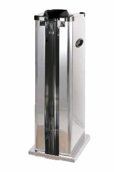 Dual Chute Stainless Steel 2