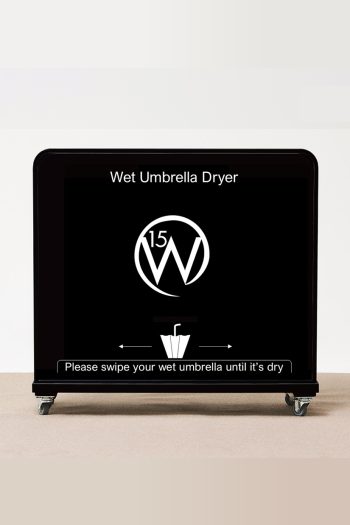 Wet Umbrella Dryer, Eco-friendly, No Bags Needed | Custom Branding Available