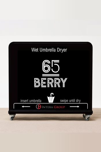 Wet Umbrella Dryer, No Bags Needed | Custom Branding