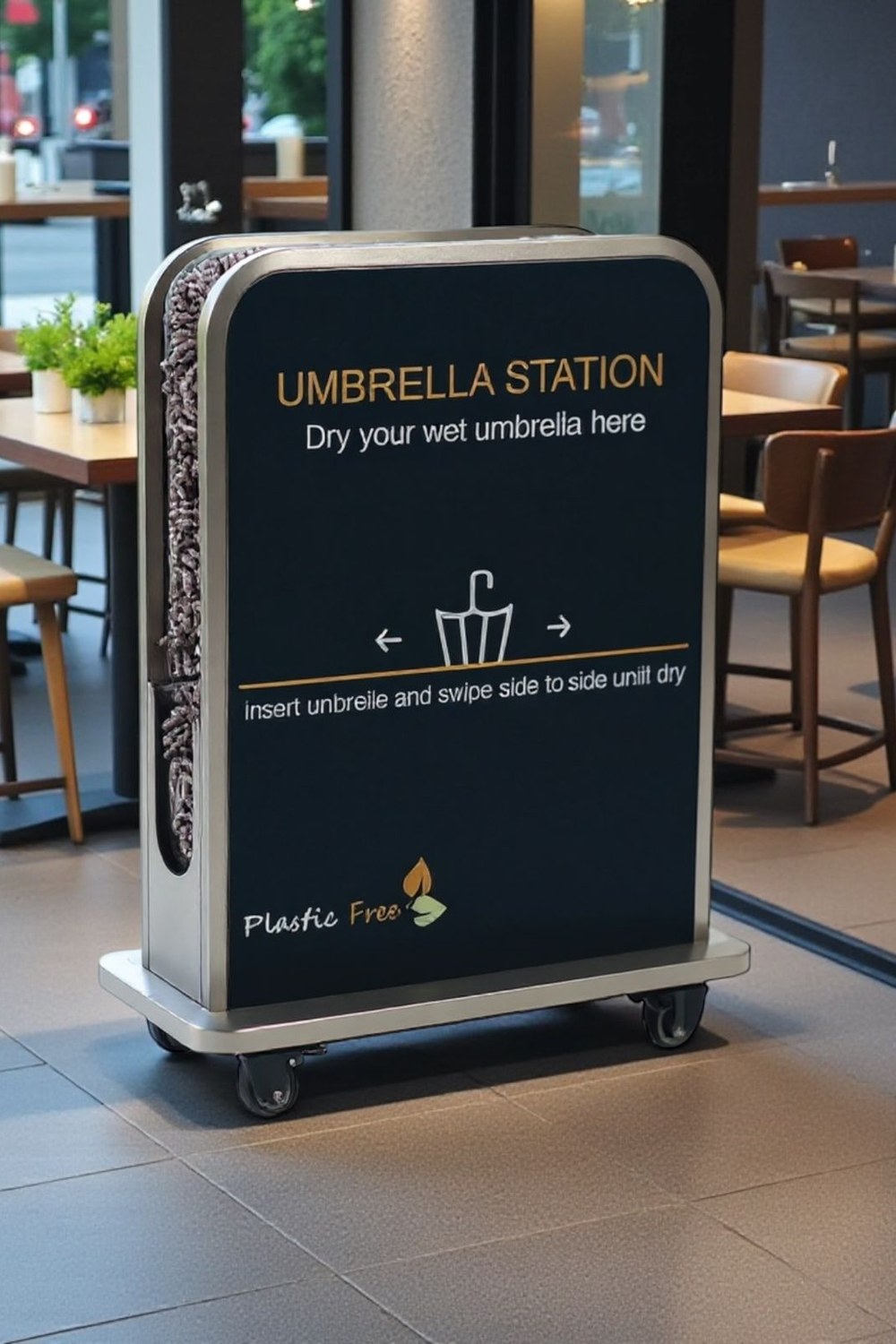 wet umbrella dryer slimline