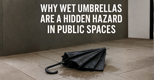 Wet Umbrellas Are a Hidden Hazard